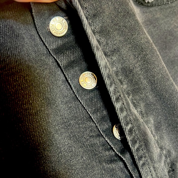 FREE PEOPLE High Rise Dark Grey Zuri Mom Jeans NWT Sz. 31 - Picture 13 of 17